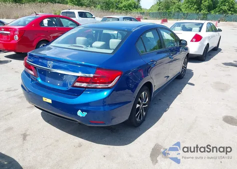 2013 Honda Civic Ex from USA, damaged, VIN 19XFB2F86DE201699